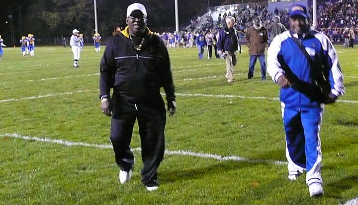 leaving the field